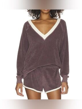 The Great. Mulberry Micro French Terry 100% Cotton Matching Set